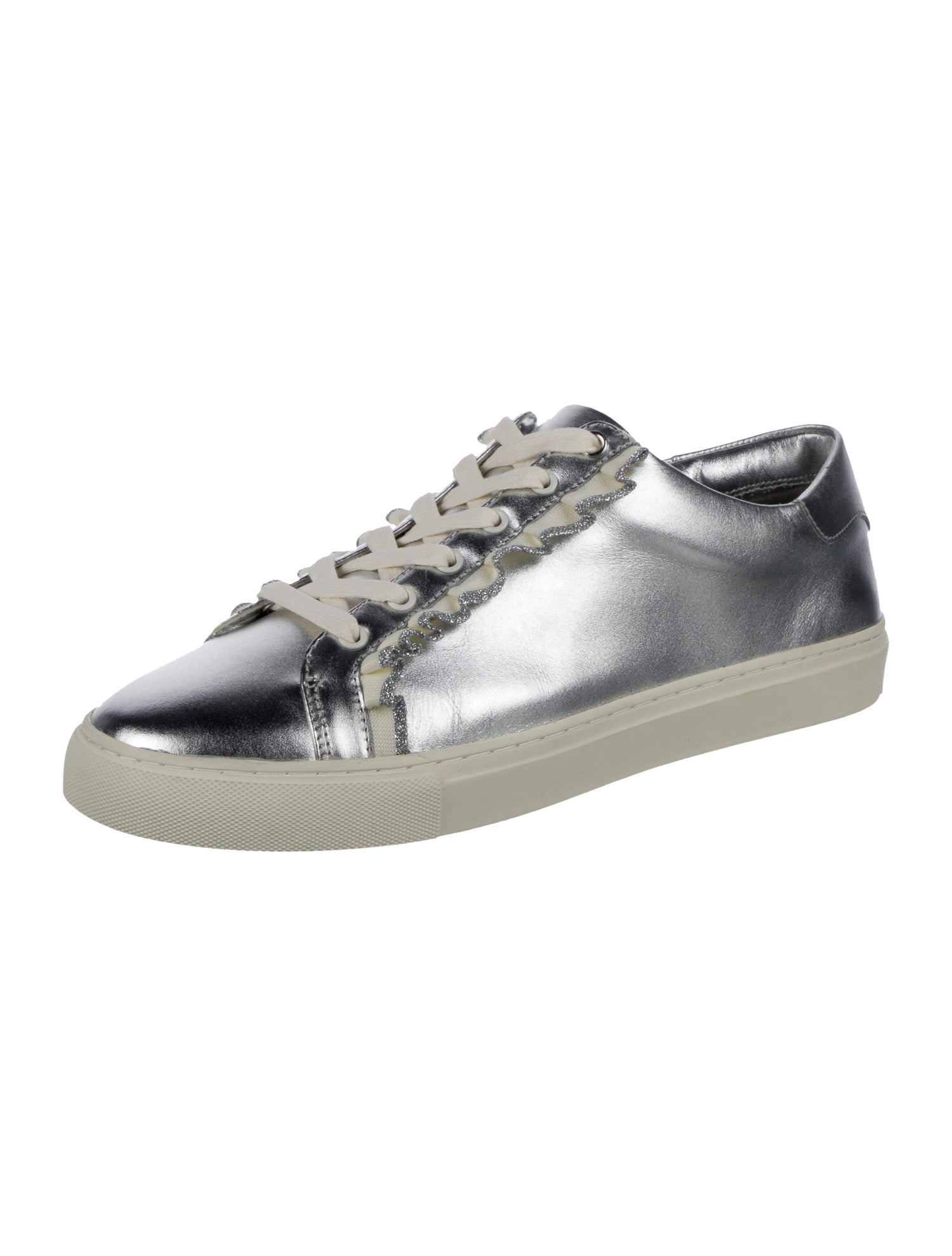 Tory Sport Leather Mesh Accents Sneakers