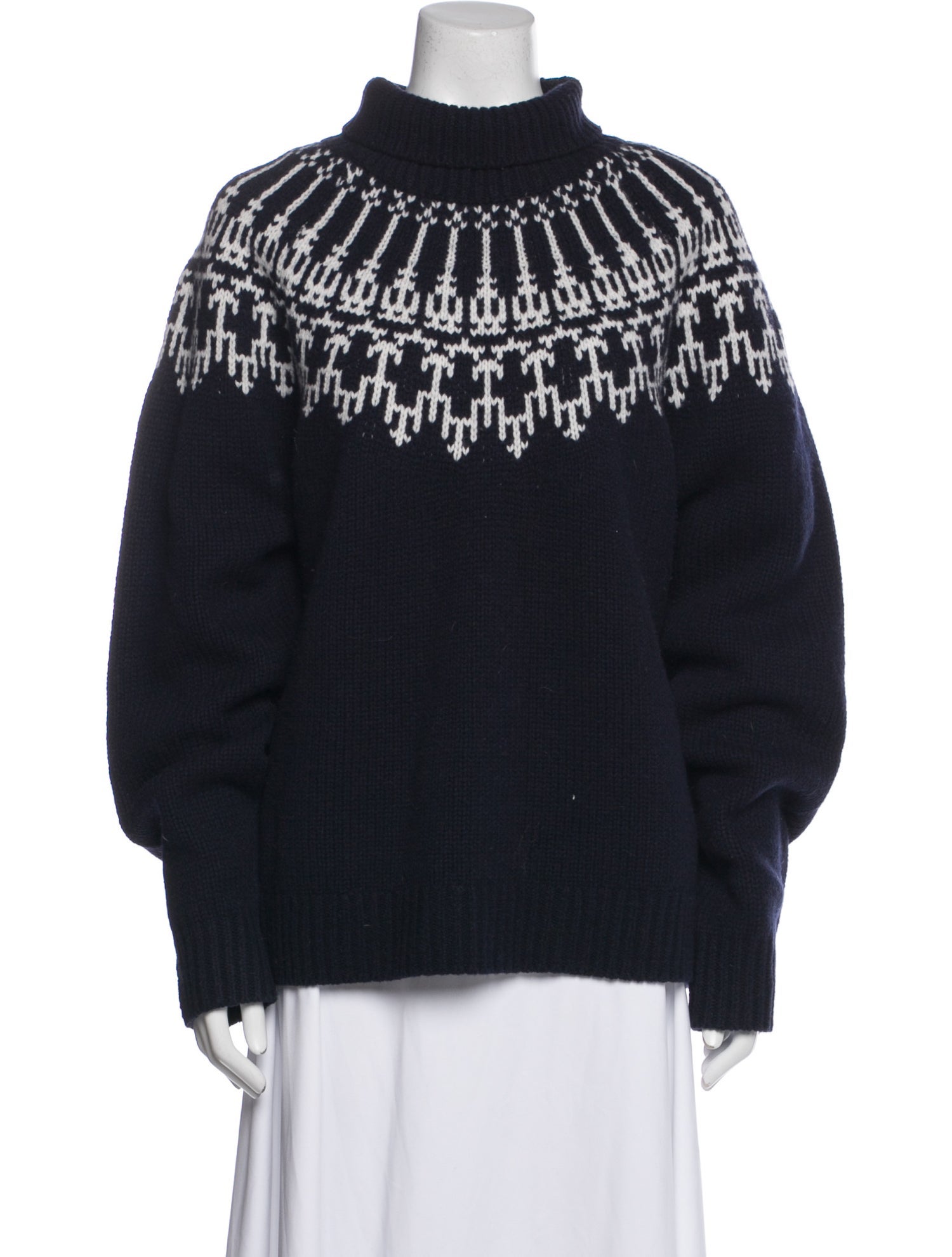 Tory Sport Merino Wool Turtleneck Sweater