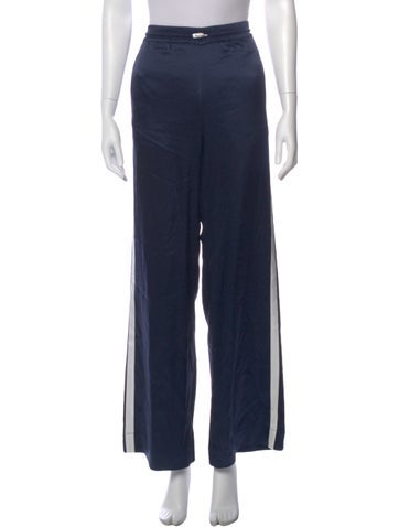Pre-owned Tory Sport Wide Leg Pants In Blue