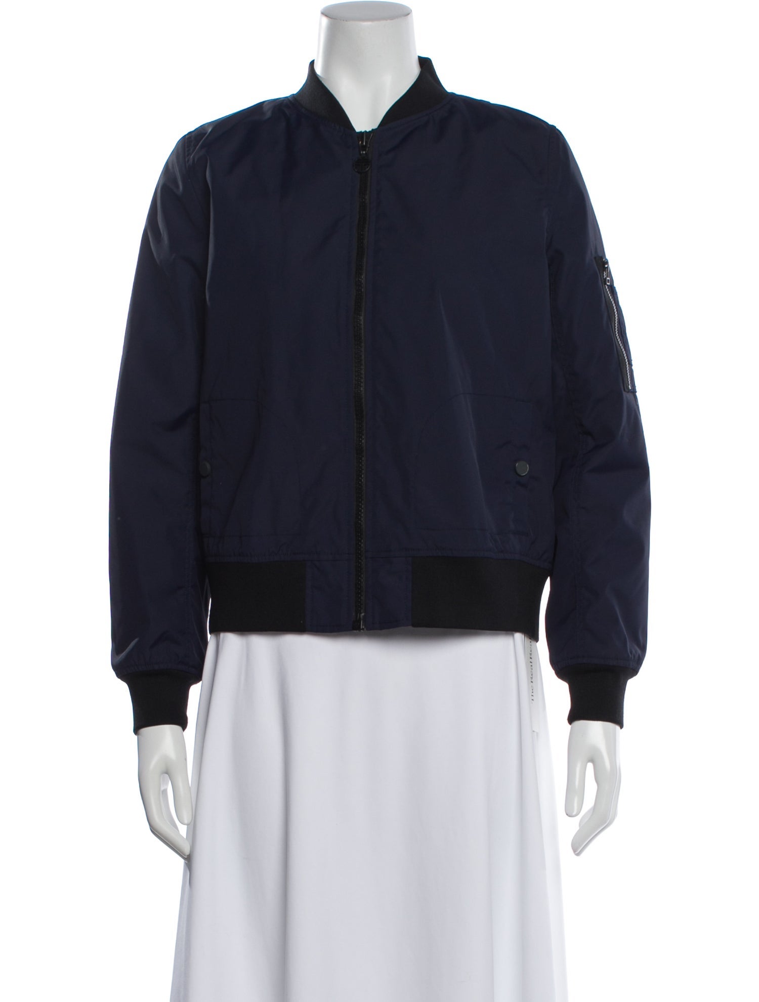 Tory Sport Nylon Bomber Jacket
