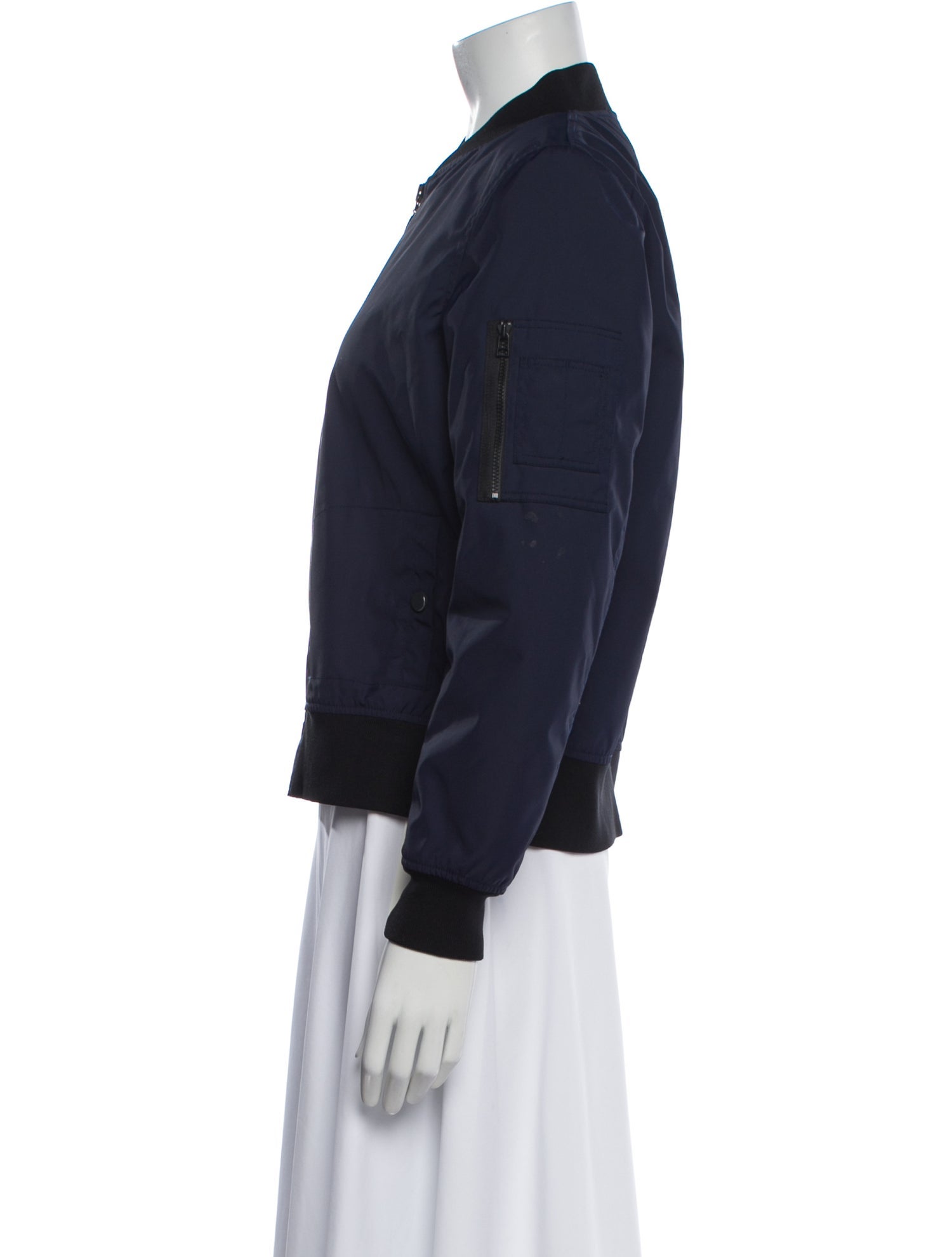 Tory Sport Nylon Bomber Jacket