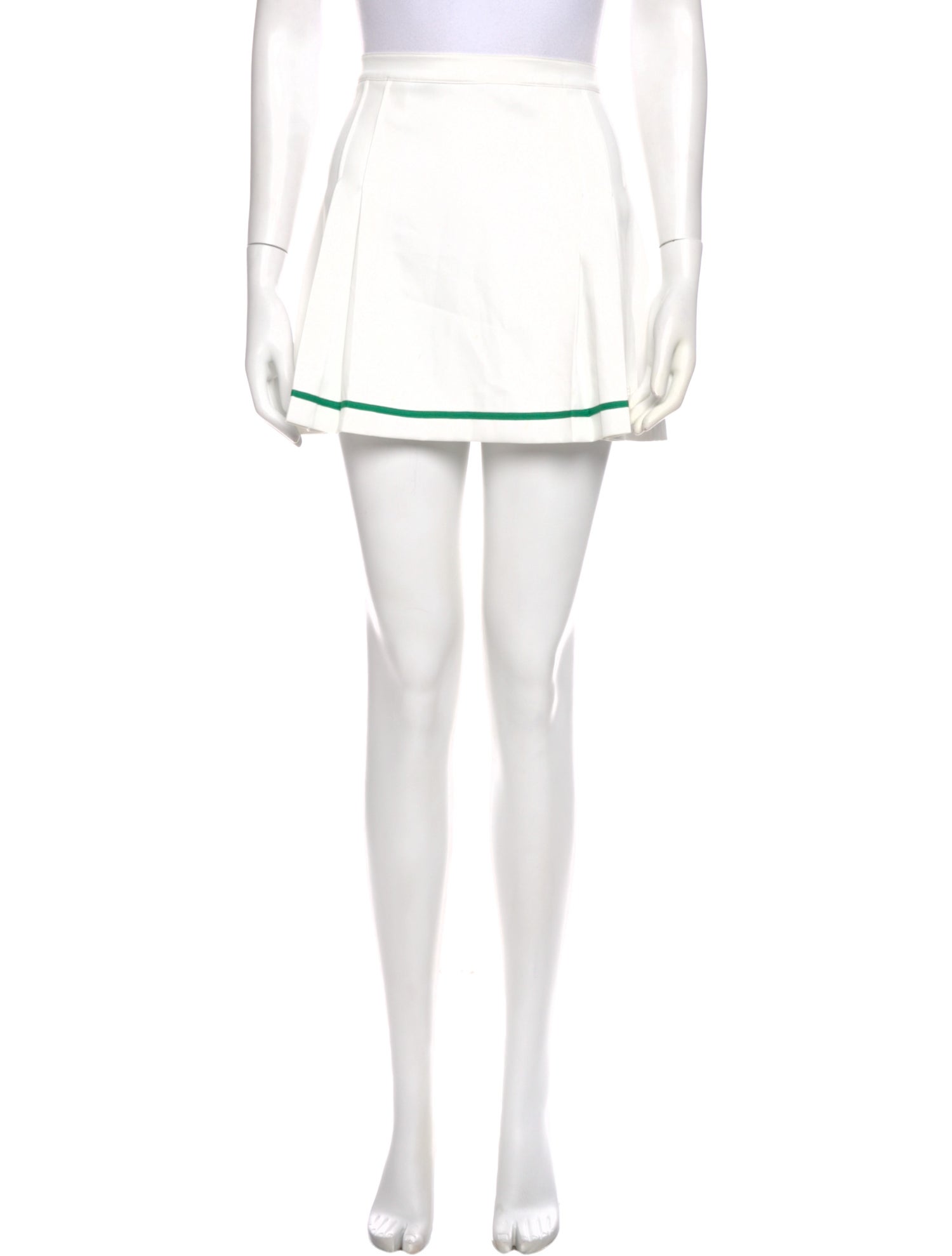 Tory Sport Embroidered Accent Mini Skirt