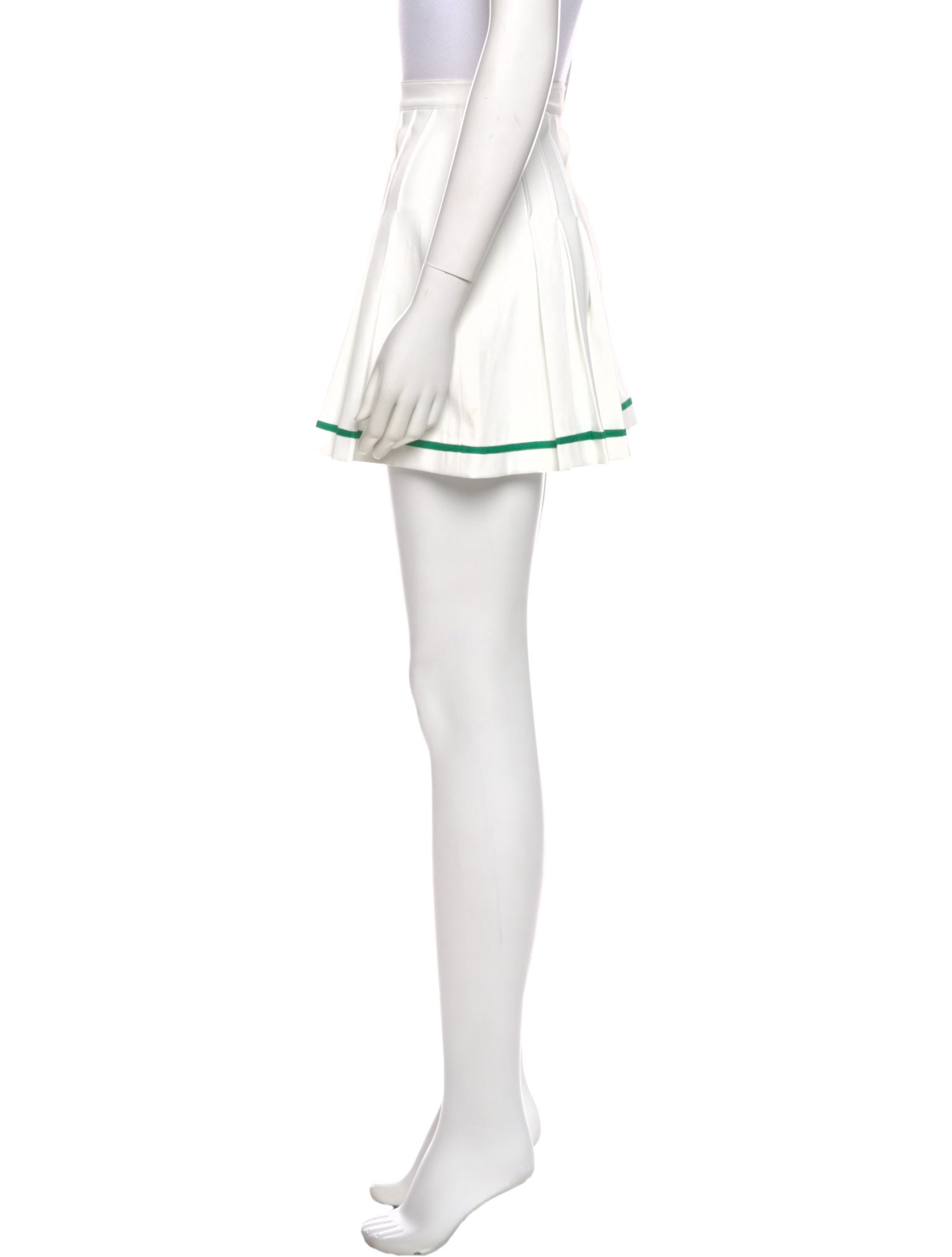 Tory Sport Embroidered Accent Mini Skirt