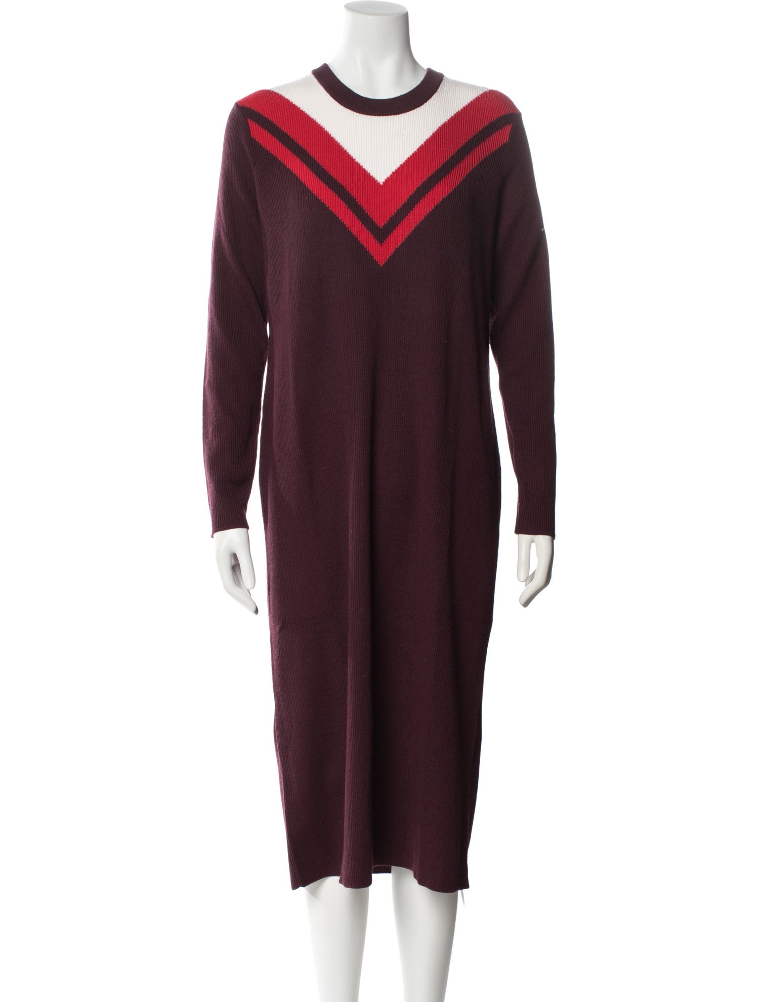 Tory Sport Merino Wool Midi Length Dress w/ Tags
