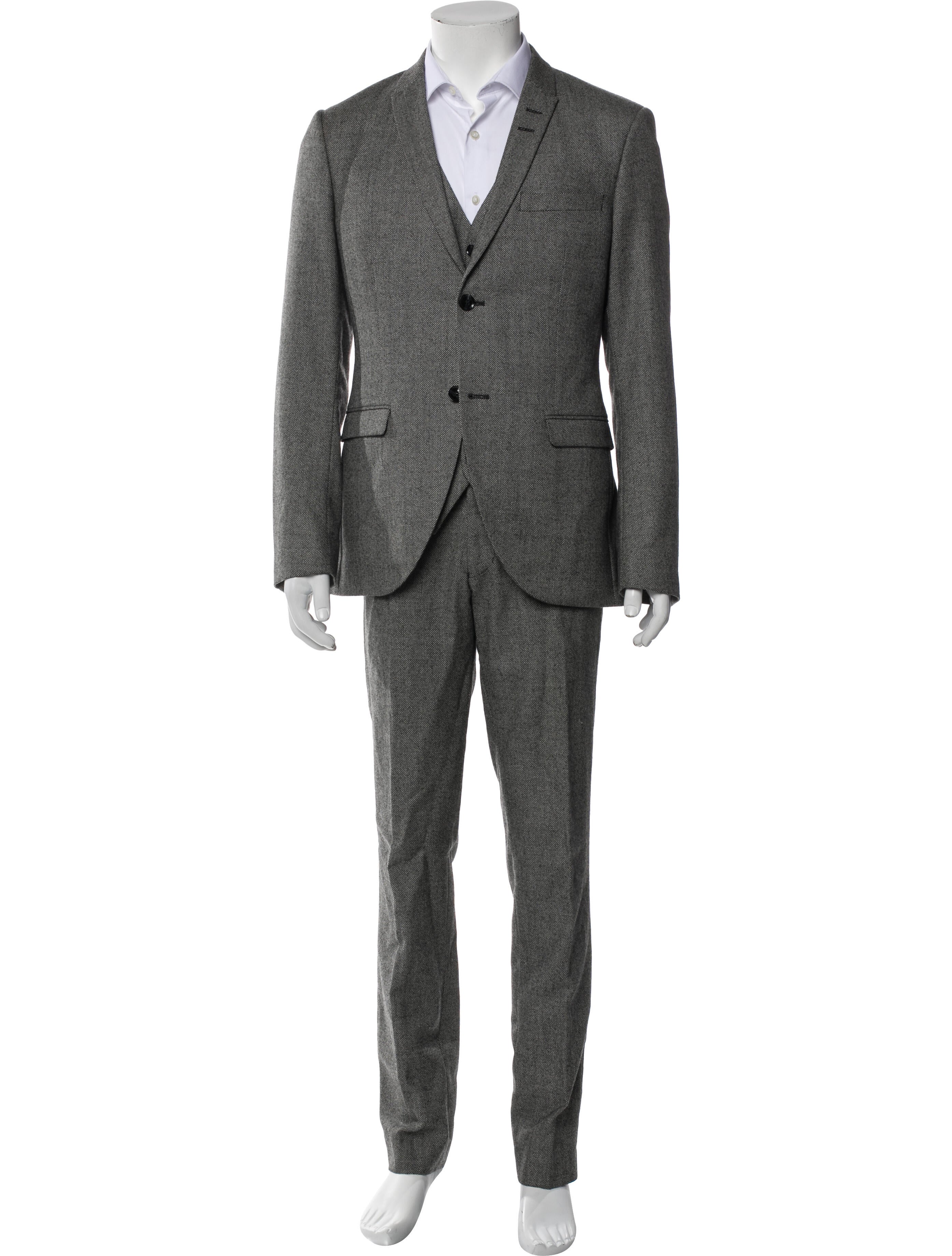 Tiger of Sweden Wool Three-Piece Suit