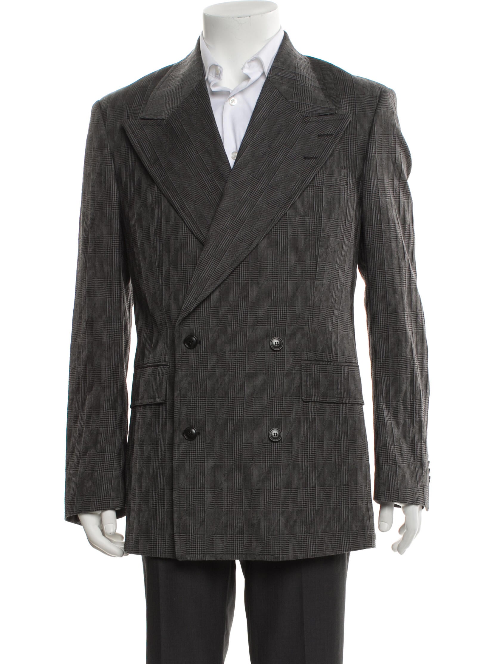 Tiger of Sweden Plaid Print Blazer