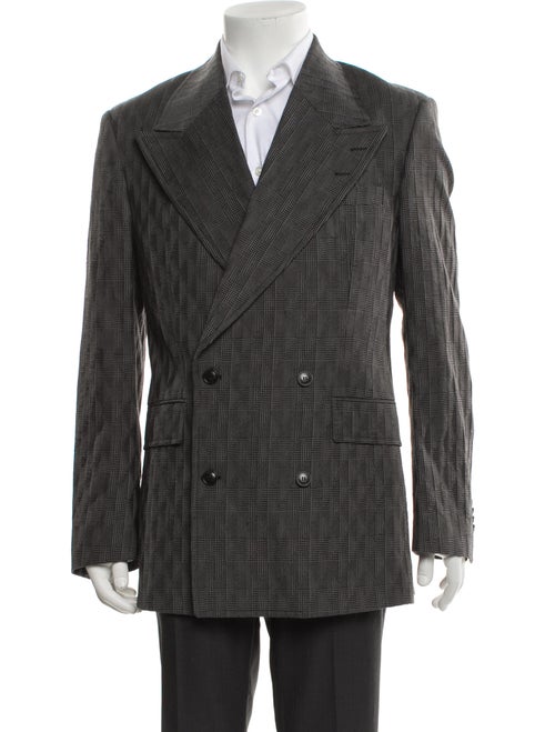 Tiger of Sweden Plaid Print Blazer