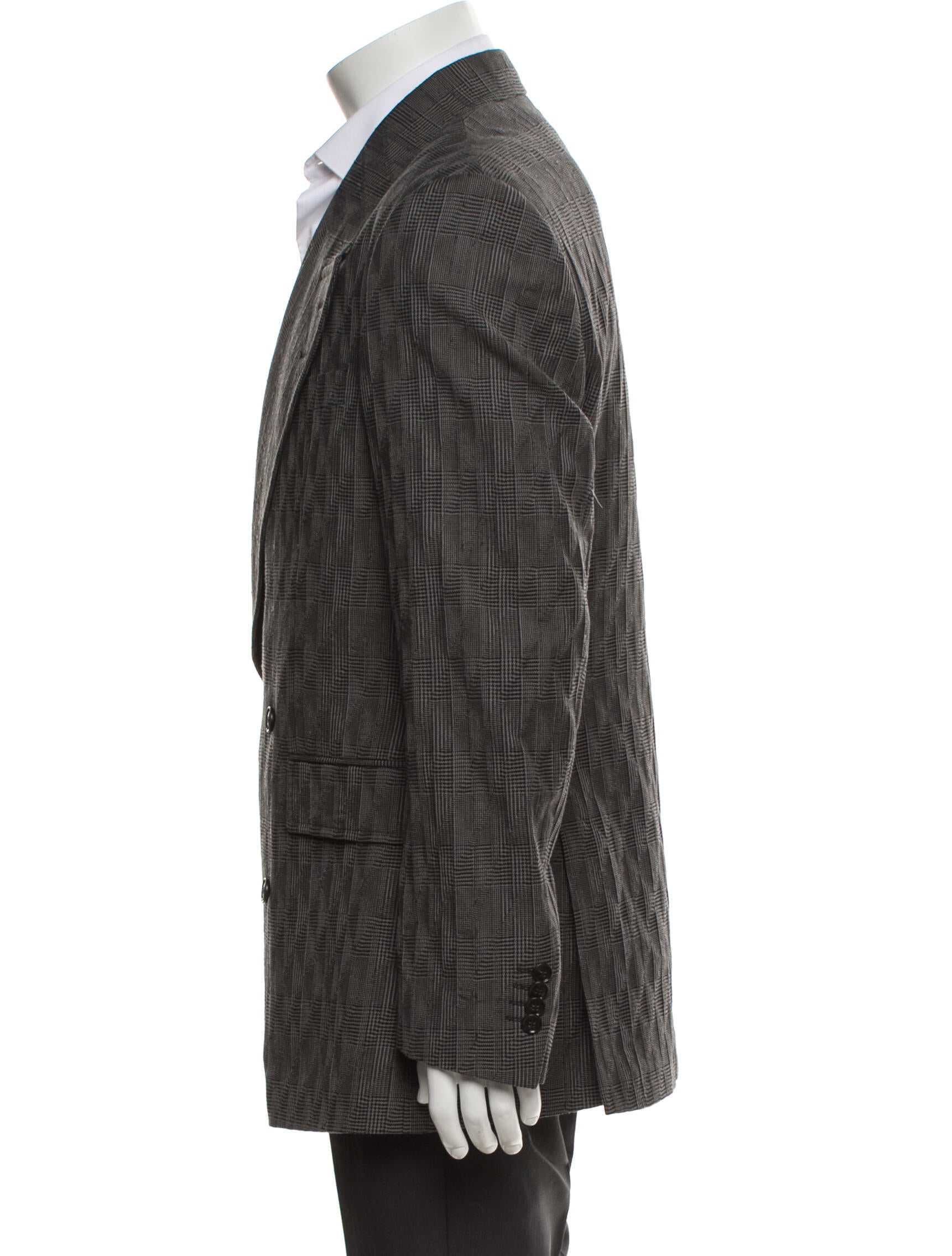 Tiger of Sweden Plaid Print Blazer