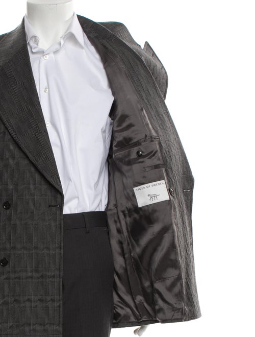 Tiger of Sweden Plaid Print Blazer