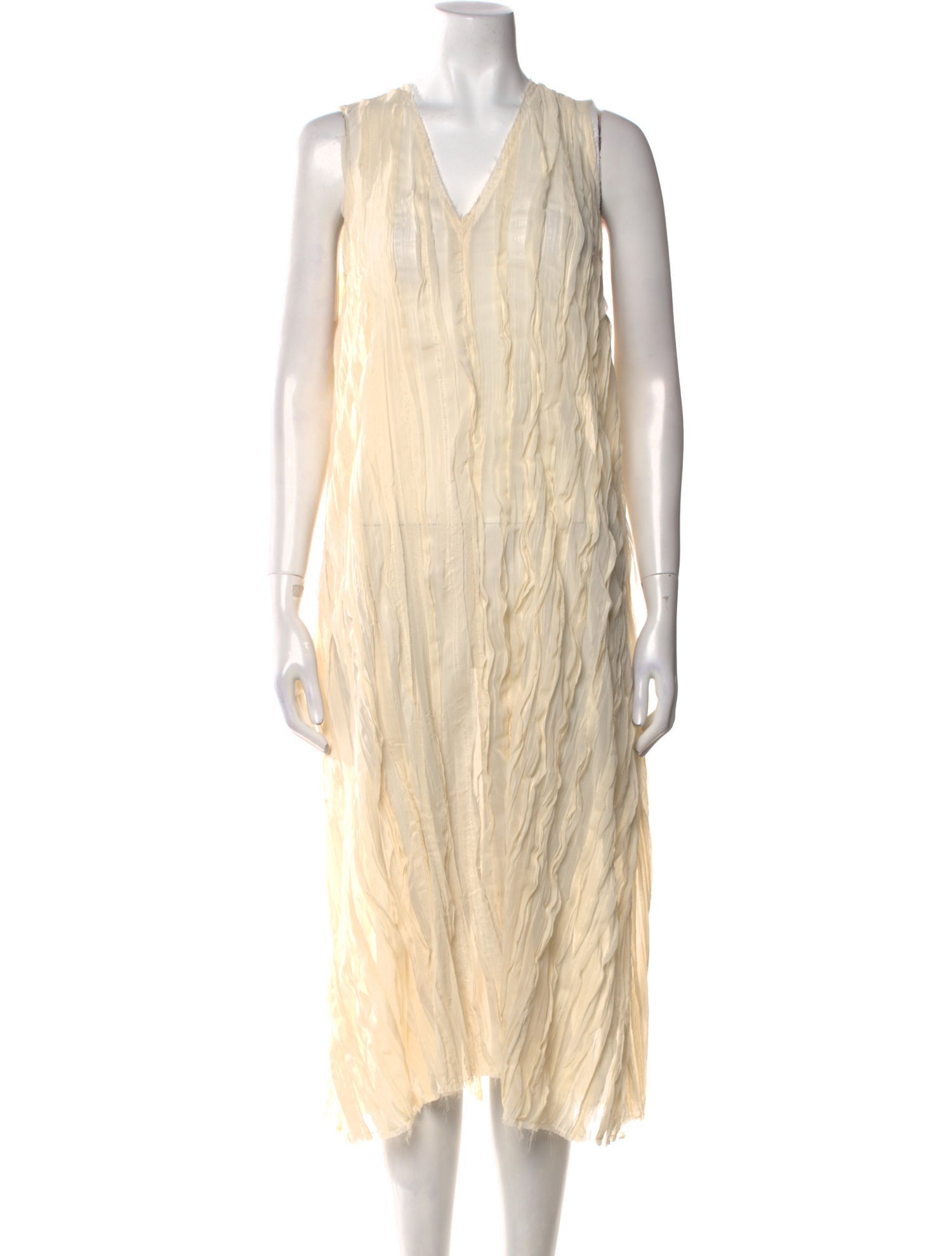 Totokaelo Archive V-Neck Midi Length Dress