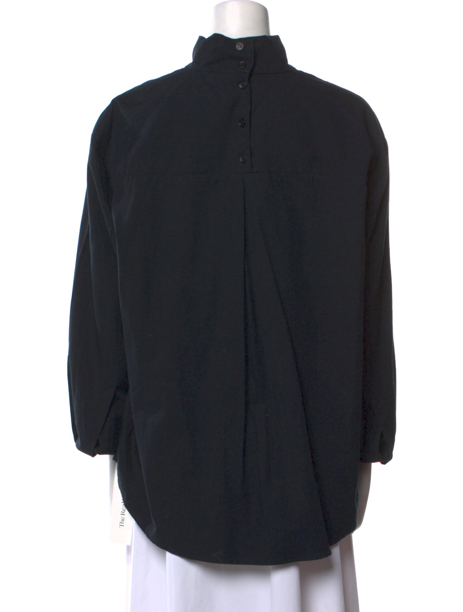 Totokaelo Archive Mock Neck Long Sleeve Blouse