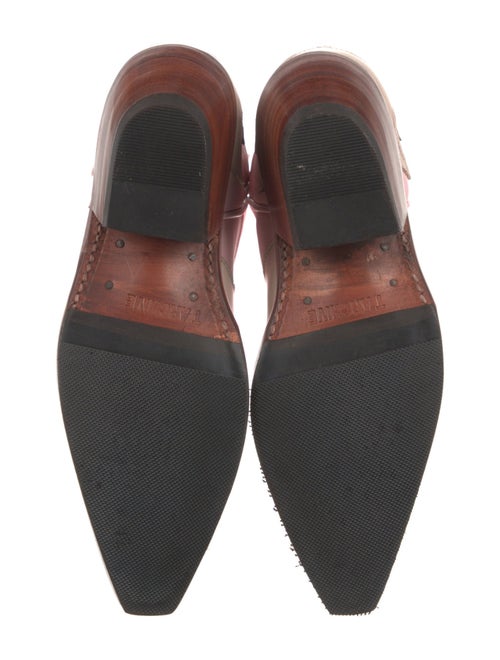 Totokaelo Archive Leather Patterned Western Boots