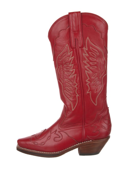 Totokaelo Archive Leather Western Boots