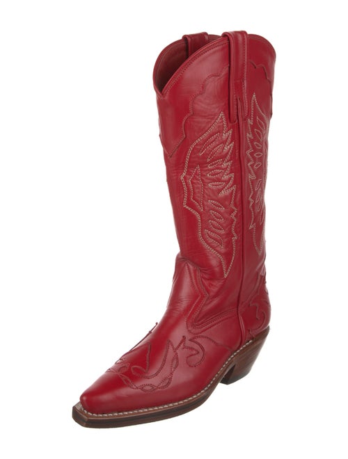 Totokaelo Archive Leather Western Boots