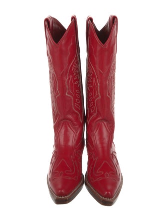 Totokaelo Archive Leather Western Boots