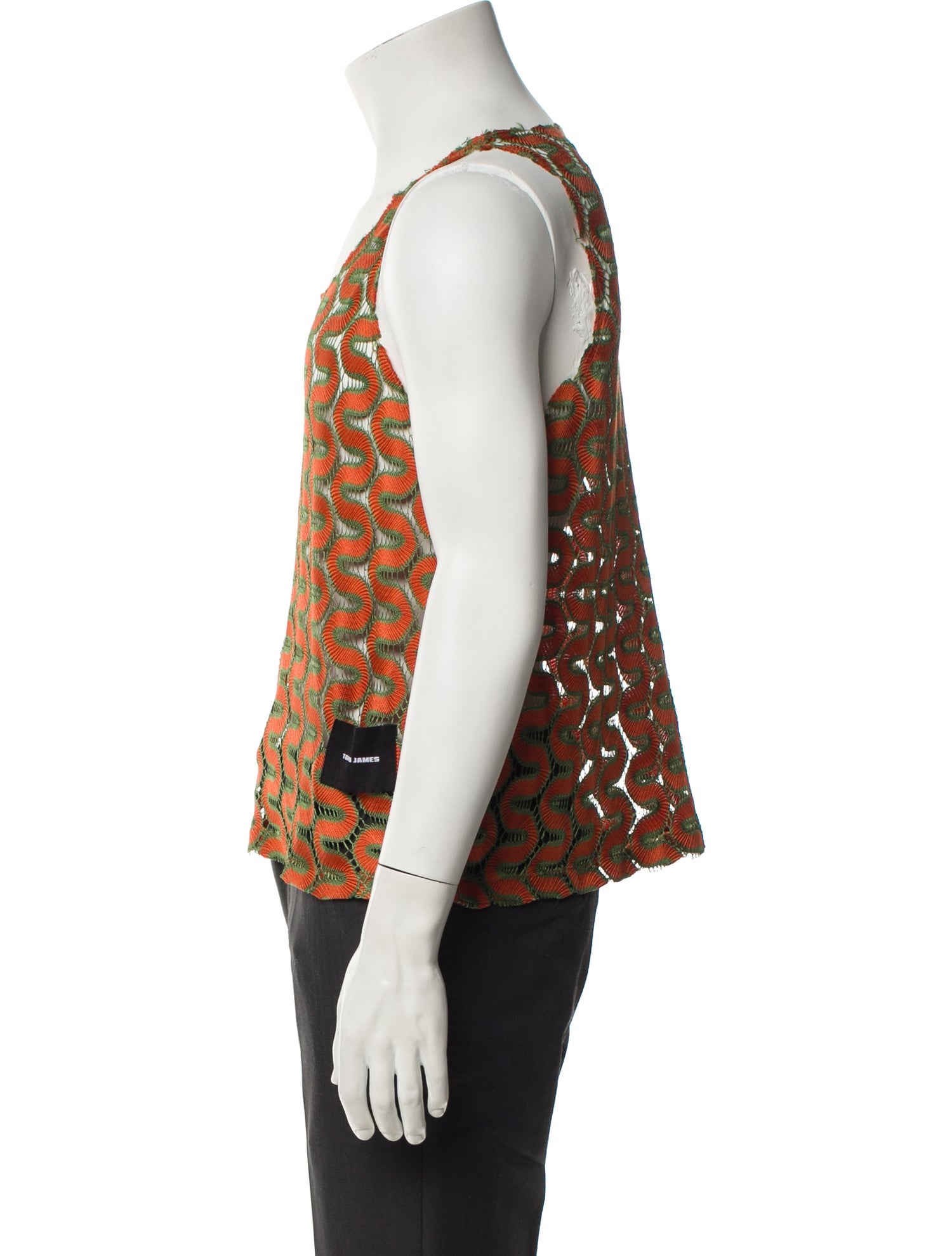 Tokyo James Printed Scoop Neck Tank