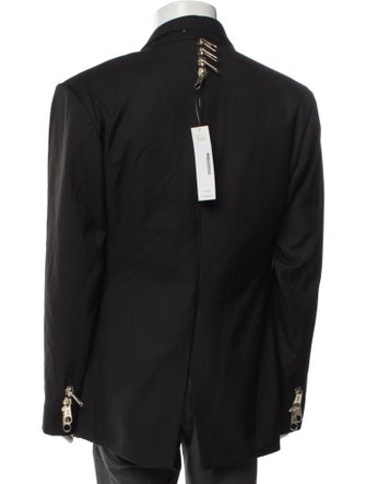 Tokyo James Zipper Embellished Peacoat