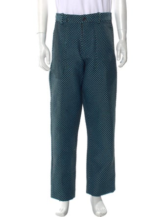 Tokyo James Plaid Print Pants