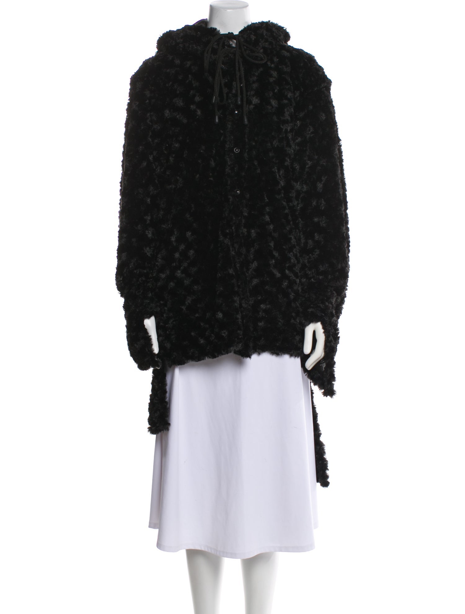 Tokyo James Wool Faux Fur Jacket