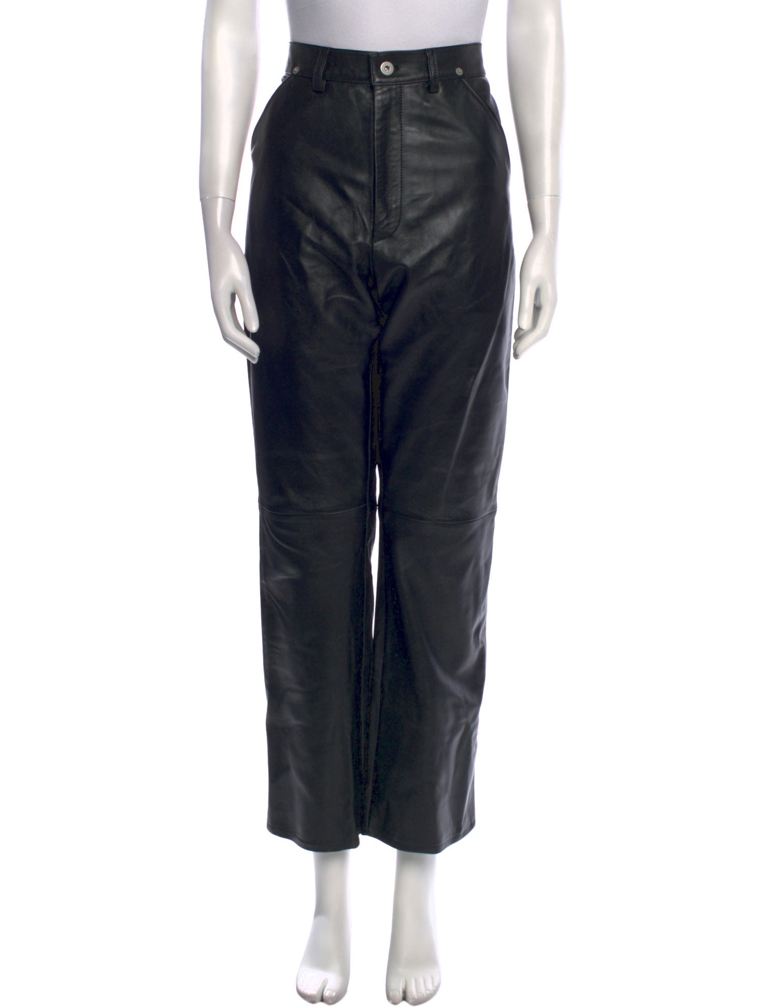 Tonywack Lambskin Wide Leg Pants