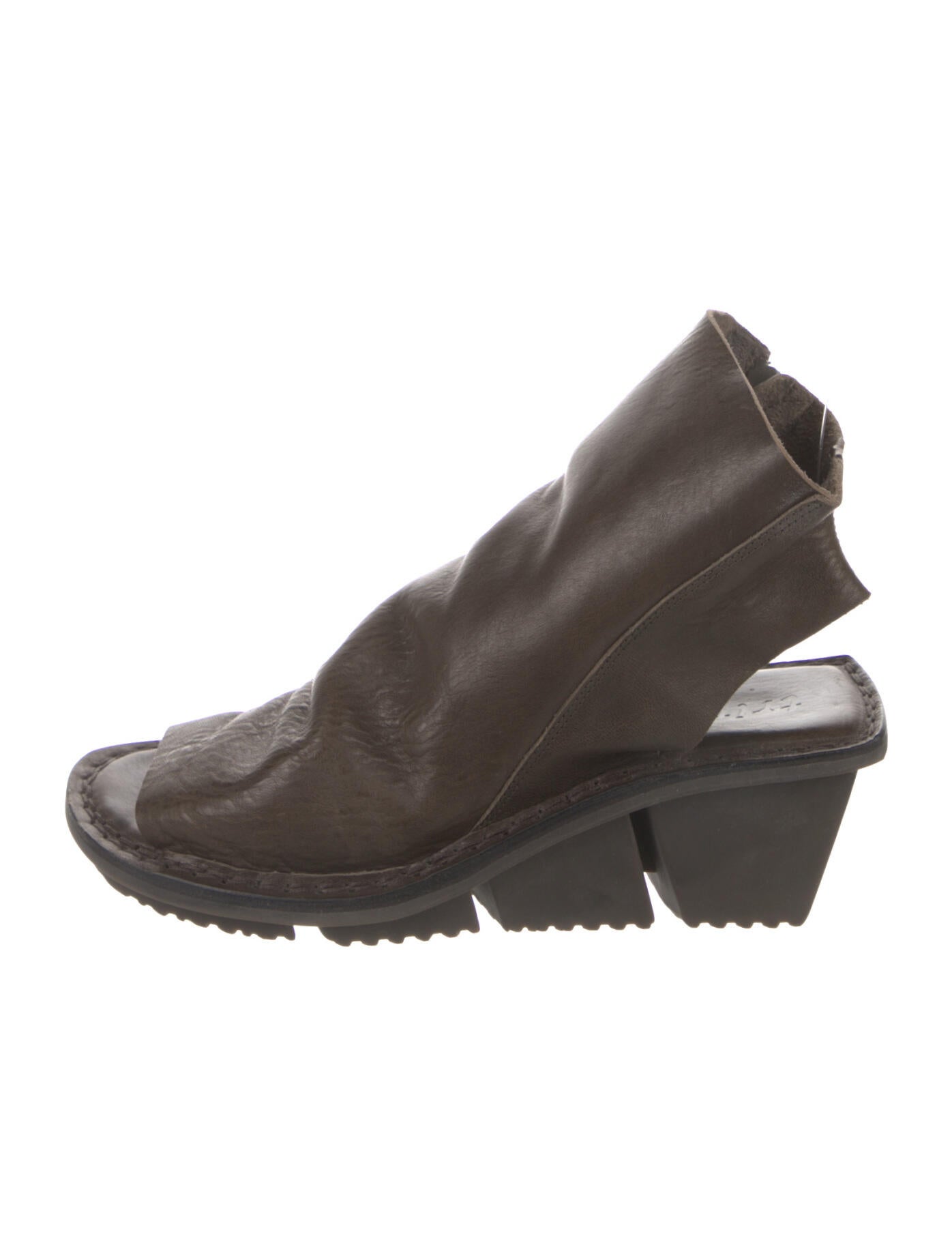 Trippen Leather Slingback Sandals