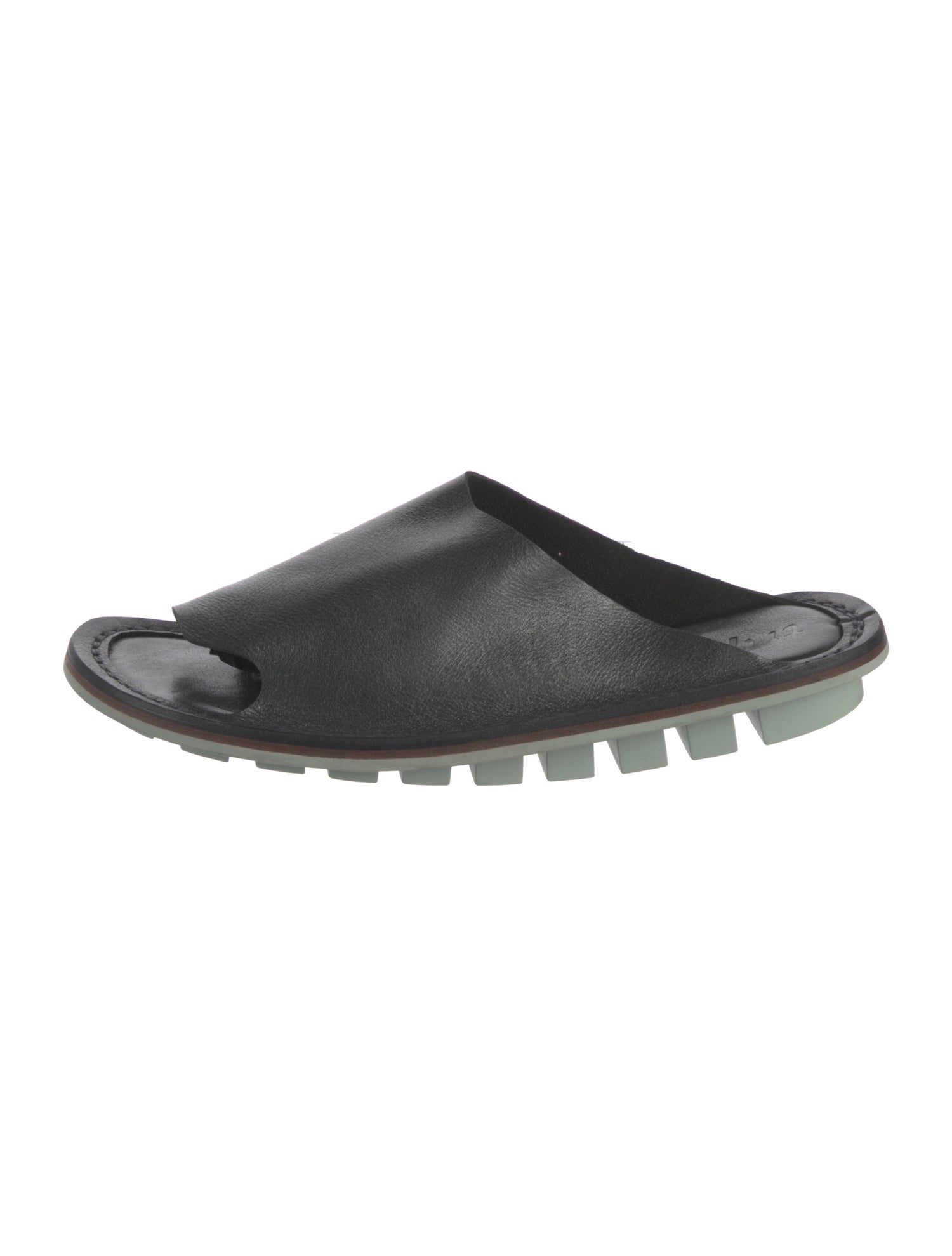 Trippen Leather Slides