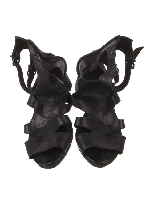 Trippen Leather Gladiator Sandals