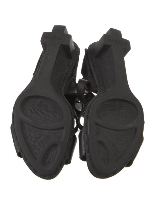 Trippen Leather Gladiator Sandals