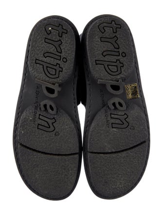 Trippen Leather Combat Boots