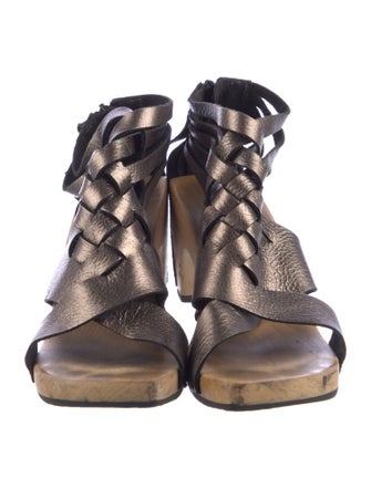 Trippen Leather Slingback Sandals