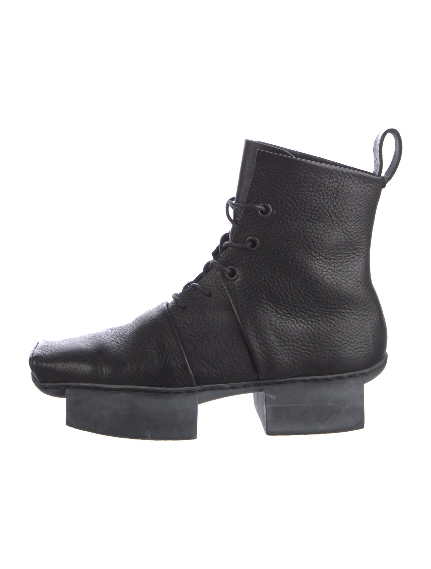 Trippen Leather Lace-Up Boots