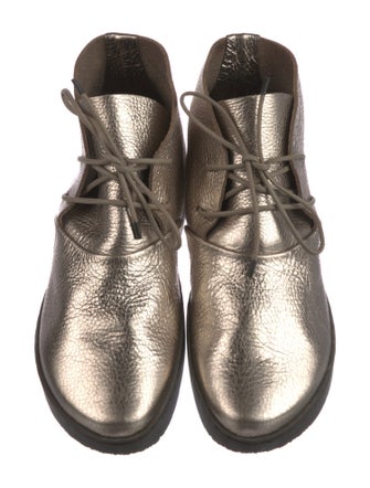 Trippen Leather Lace-Up Boots