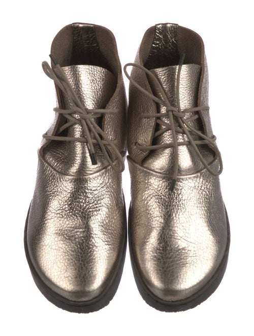 Trippen Leather Lace-Up Boots