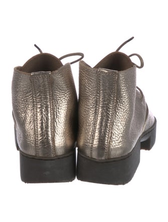 Trippen Leather Lace-Up Boots