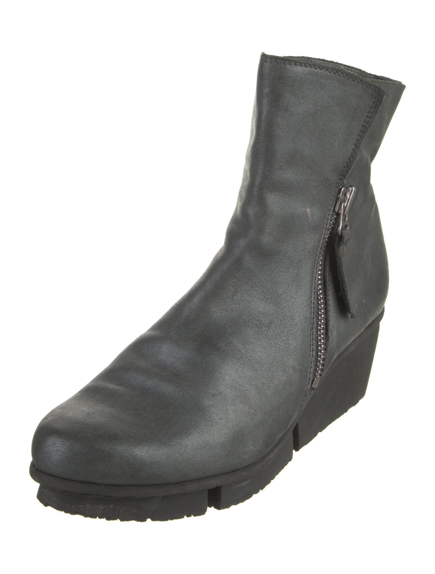 Trippen Leather Moto Boots