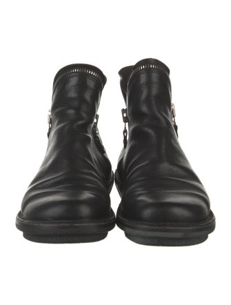 Trippen Leather Lace-Up Boots