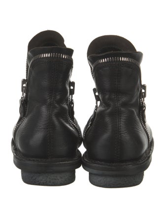 Trippen Leather Lace-Up Boots