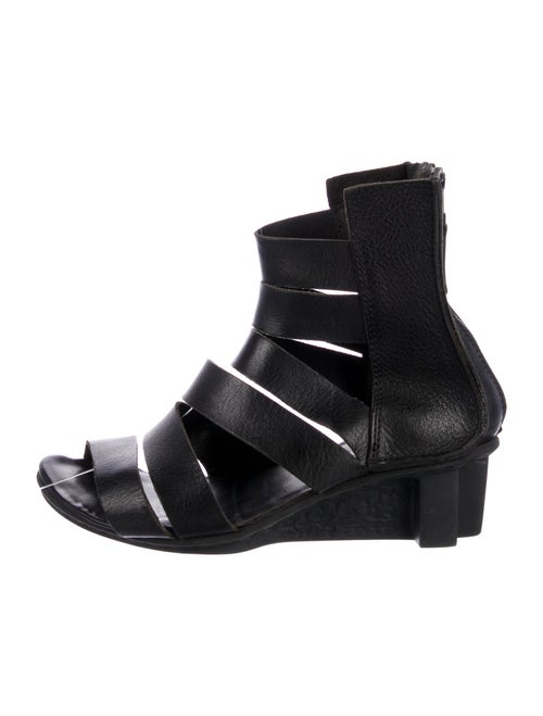 Trippen Leather Gladiator Sandals