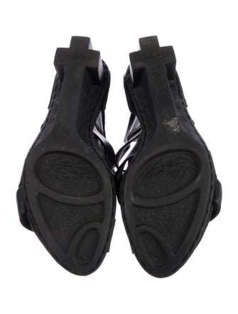 Trippen Leather Gladiator Sandals