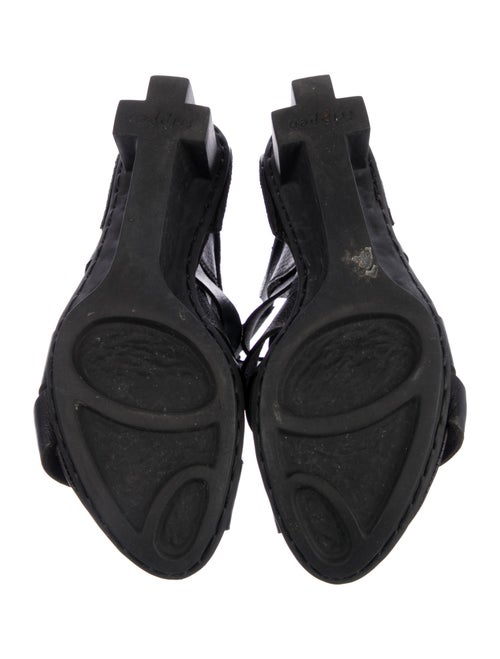 Trippen Leather Gladiator Sandals