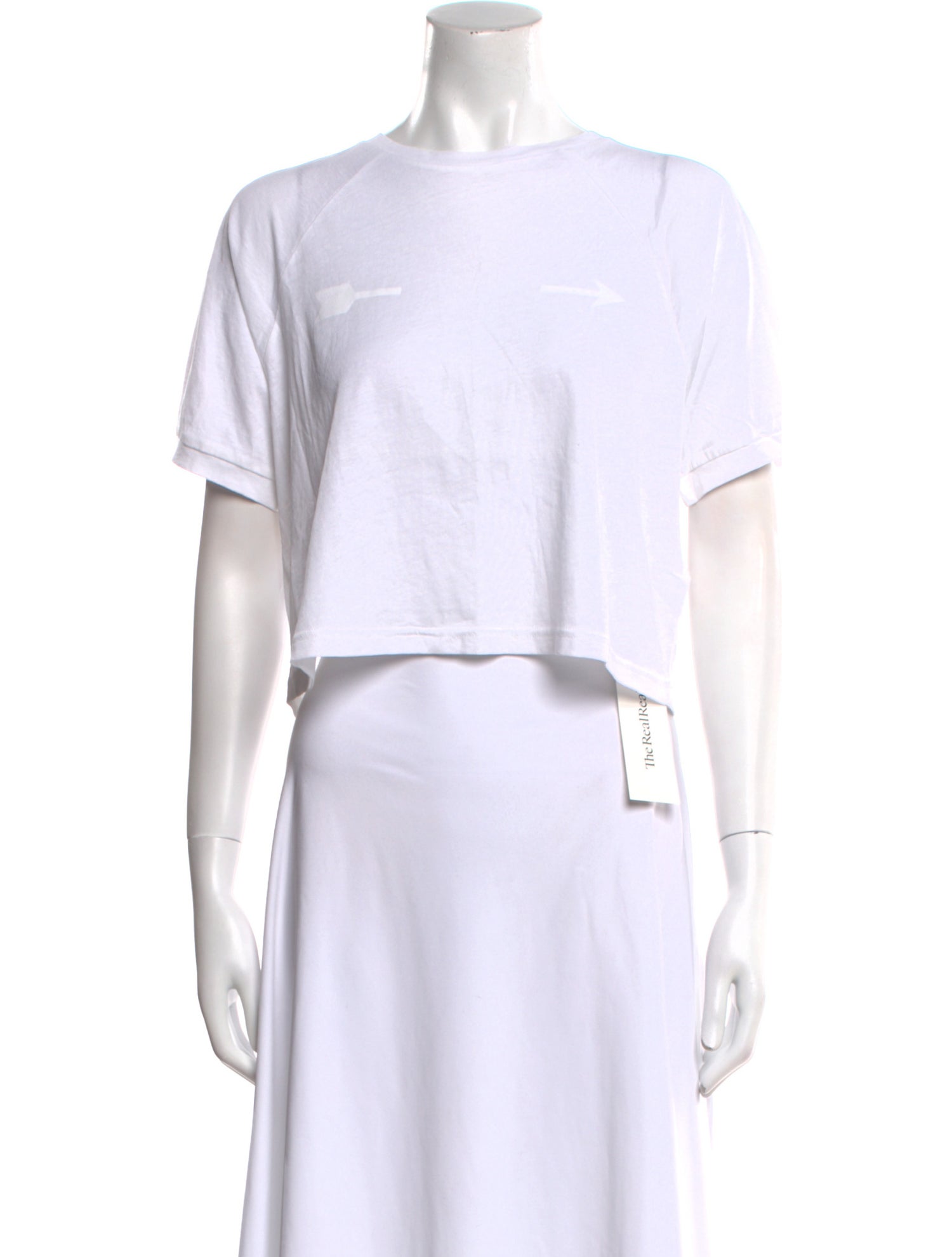 The Upside Crew Neck Short Sleeve Crop Top