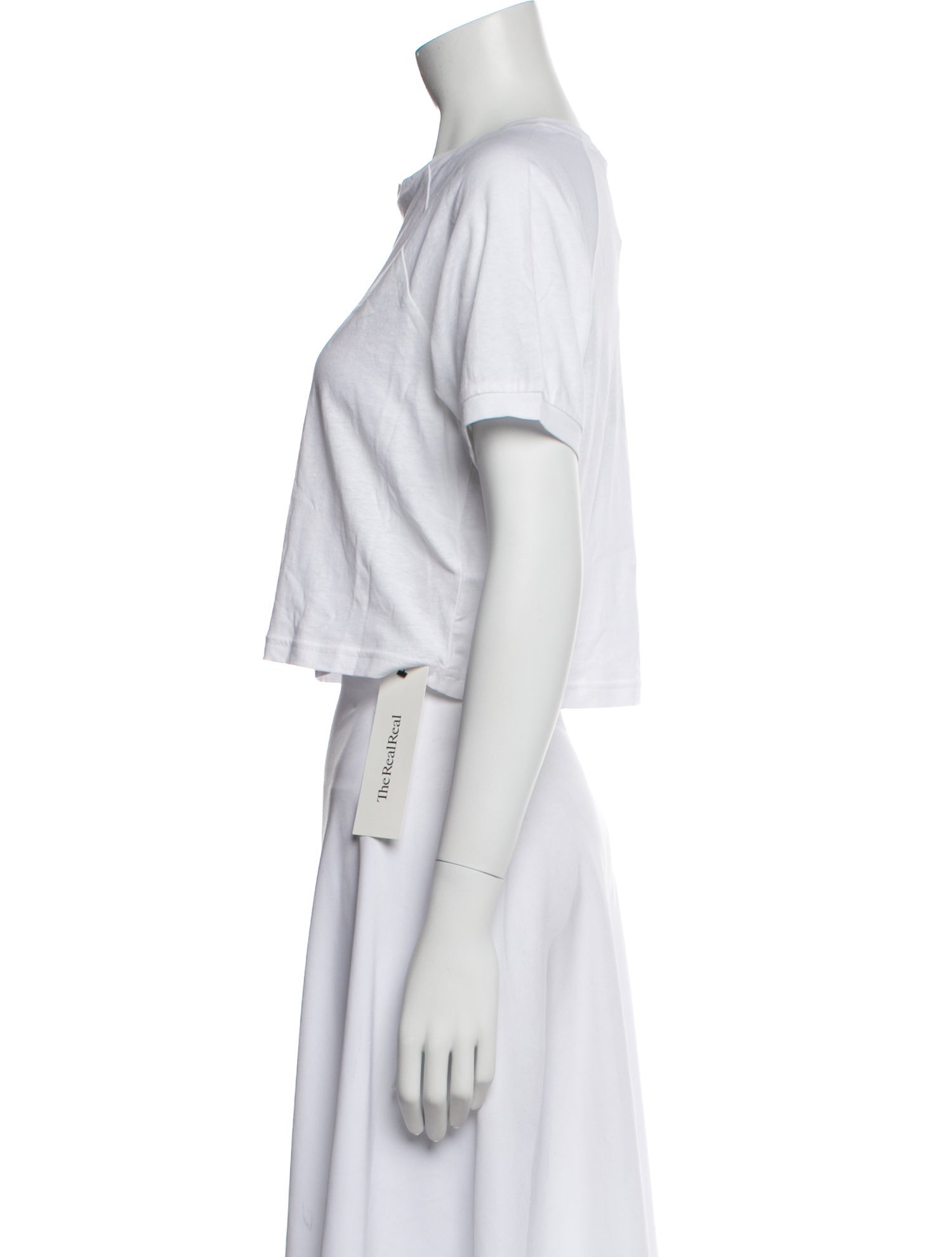 The Upside Crew Neck Short Sleeve Crop Top w/ Tags