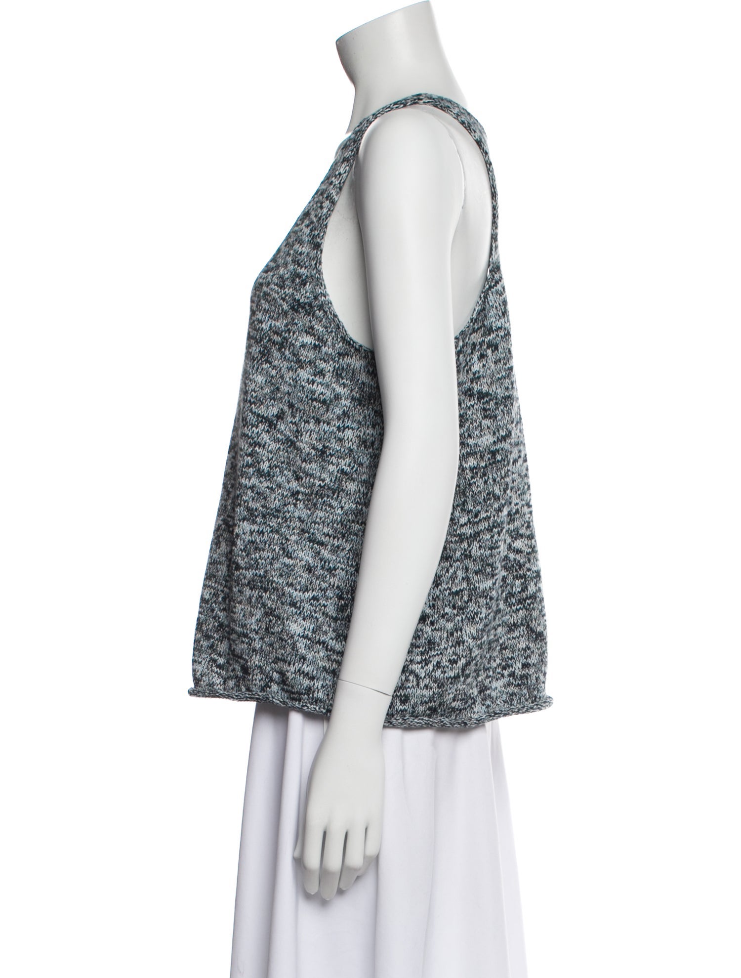 The Upside Printed Scoop Neck Top w/ Tags