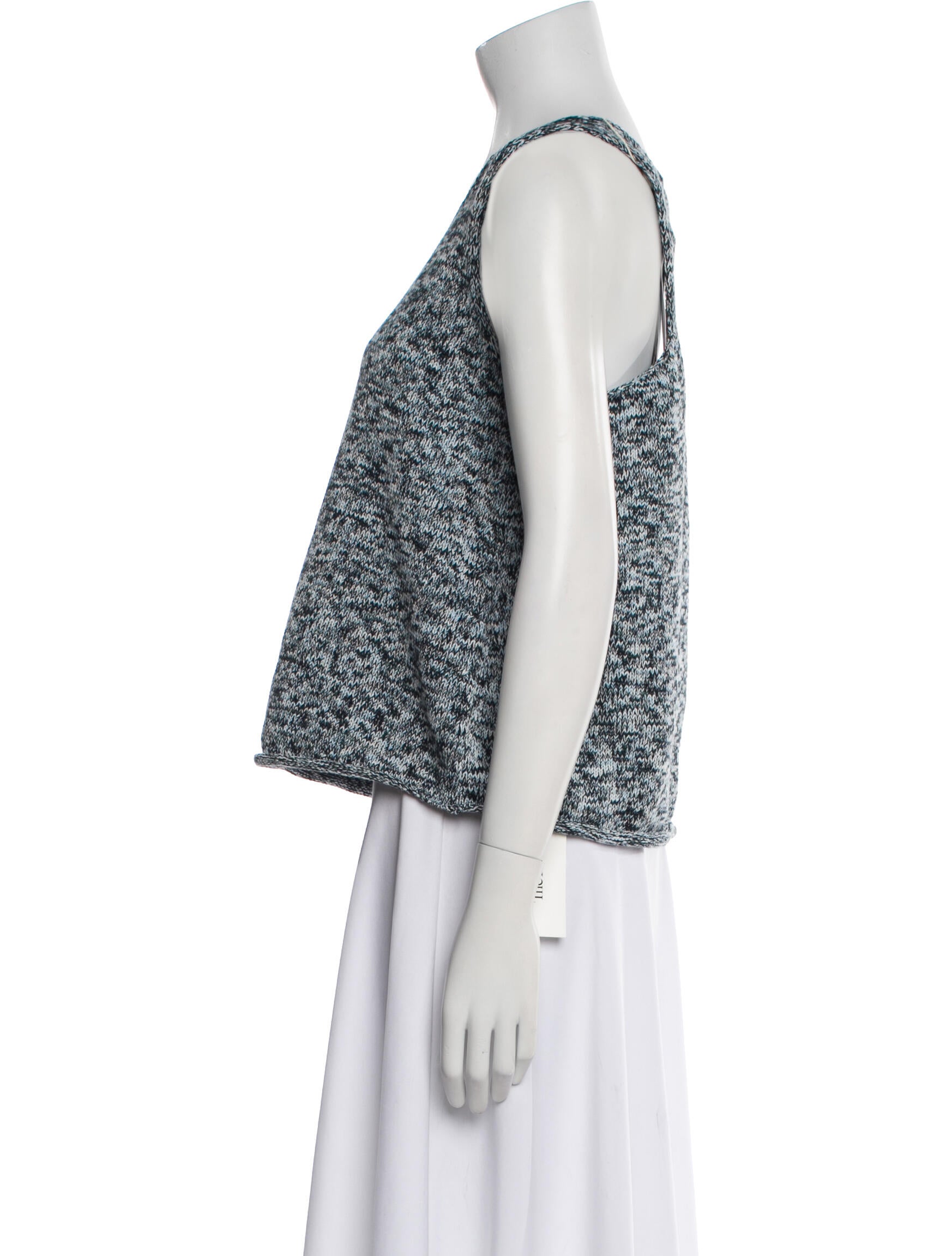 The Upside Printed Scoop Neck Top w/ Tags