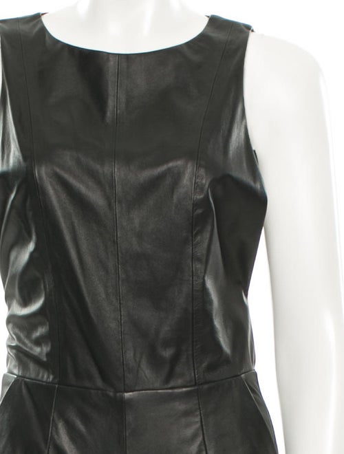Tamara Mellon Leather Romper