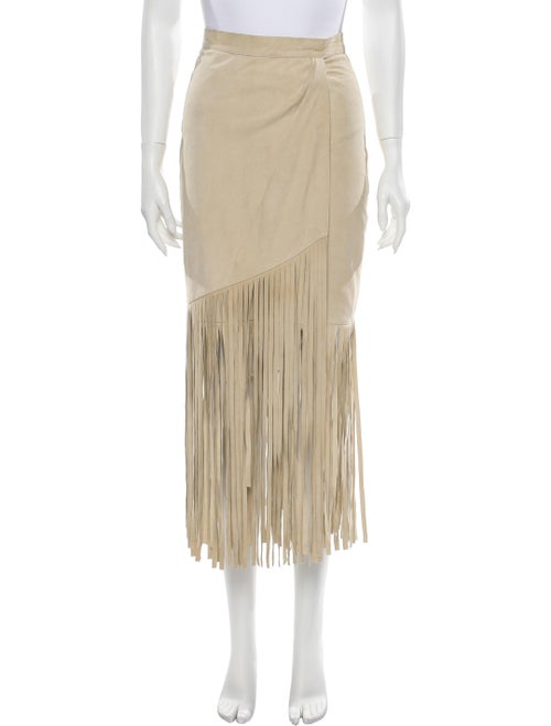 Tamara Mellon Suede Mini Skirt