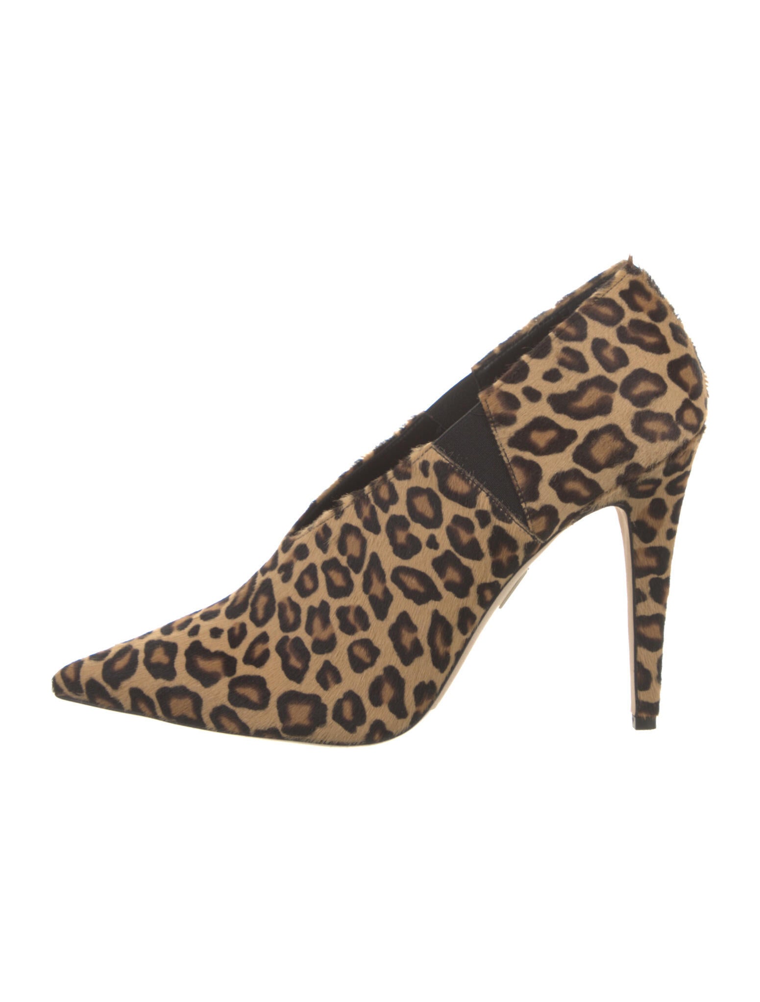 Tamara Mellon Calf Hair Animal Print Boots Brown Boots, Shoes