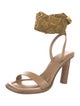 Tamara Mellon Leather Printed Sandals