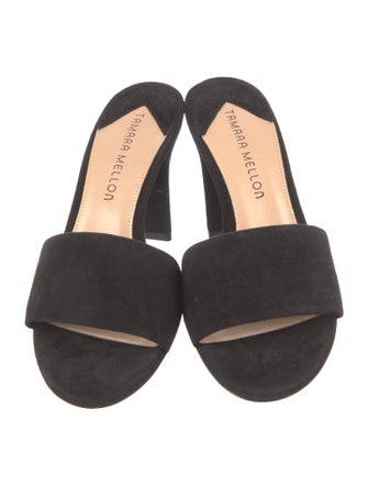 Tamara Mellon Suede Slides