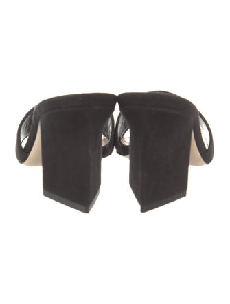 Tamara Mellon Suede Slides